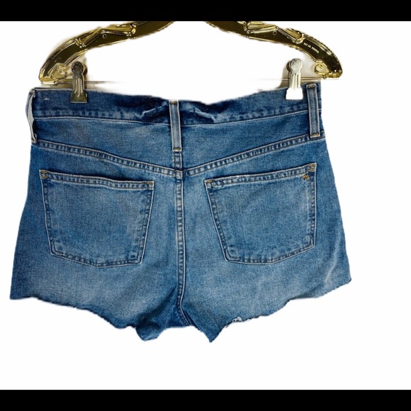 Madewell The Perfect Jean Raw Hem Short - Picture 4 of 6